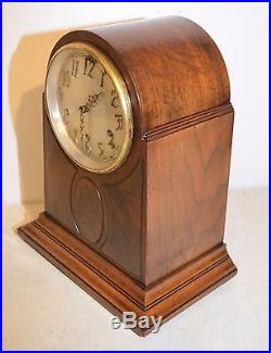 Seth Thomas Restored Chime No. 100 1928 Antique Westminster Clock In Walnut
