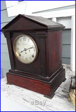 Seth Thomas Sonora Chime #5 Westminster 4 Bells Chime Mantle Clock