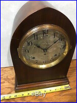 Seth Thomas Sonora Chime Westminster Jewelers Hennegen Bates 5 Bell Mantel Clock