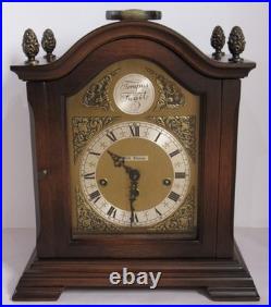 Seth Thomas Tempus Fugit Quarter Hour Westminster Chime Bracket Clock 8-Day