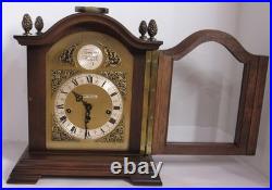 Seth Thomas Tempus Fugit Quarter Hour Westminster Chime Bracket Clock 8-Day
