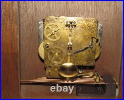 Seth Thomas Tempus Fugit Quarter Hour Westminster Chime Bracket Clock 8-Day
