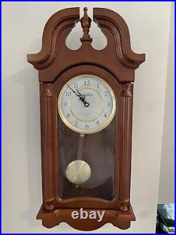 Seth Thomas The Windsor Westminster Chime Pendulum Wall Clock # 1504 Works