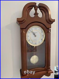 Seth Thomas The Windsor Westminster Chime Pendulum Wall Clock # 1504 Works