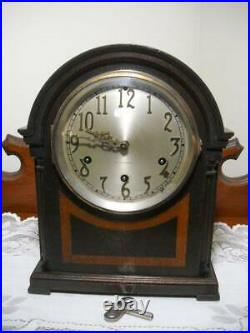 Seth Thomas Two Tone No. 96 Chime Clock 8 Day Time & Westminster Strike Working