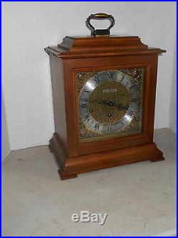 Seth Thomas U. S. A. Westminster Chime 8 Day Bracket Clock Working Model 1309