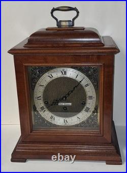 Seth Thomas U. S. A Westminster Chime 8 Day Bracket Clock Working + Pendulum & Key
