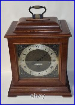 Seth Thomas U. S. A Westminster Chime 8 Day Bracket Clock Working + Pendulum & Key