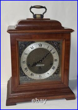 Seth Thomas U. S. A Westminster Chime 8 Day Bracket Clock Working + Pendulum & Key