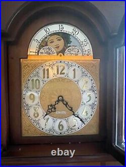 Seth Thomas Vintage Weight-Driven Westminster Chime Grandfather Clock