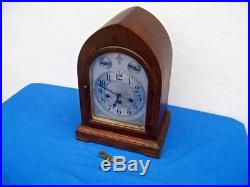 Seth Thomas Westminster Chime Mantel Bee Hive Clock 113a Movement