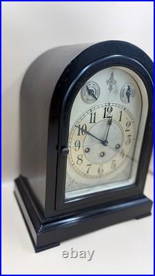 Seth Thomas Westminster Chime Mantel Clock 5 Rod See Description