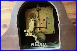 Seth Thomas Westminster Chime Mantel Clock Kenbury-1W Vintage E705003 wooden