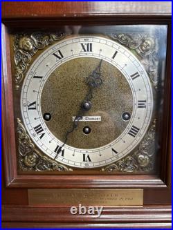 Seth Thomas Westminster Chime Mantel Clock (NO KEY) 35 Year Macy's Worker 1961