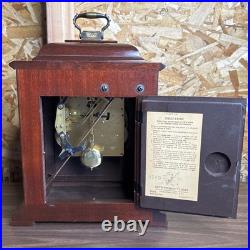Seth Thomas Westminster Chime Mantel Clock (NO KEY) 35 Year Macy's Worker 1961