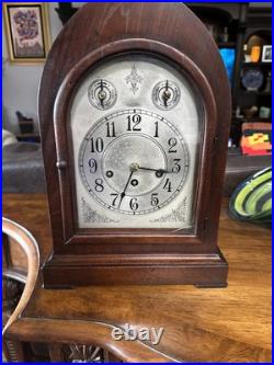 Seth Thomas Westminster Chime Mantle Clock 113A Movement
