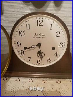 Seth Thomas Westminster Chimes Antiques Mantle Clock