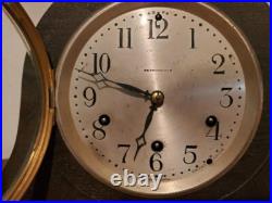 Seth Thomas Westminster Mantel Chime 91 Tambour Clock. Works great. No Key