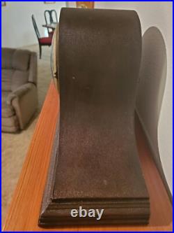Seth Thomas Westminster Mantel Chime 91 Tambour Clock. Works great. No Key