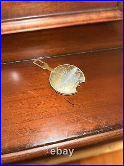 Seth Thomas Westminster Mantel Chime Clock- With Orig Key-works- Read Description