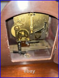 Seth Thomas Westminster Mantel Chime Clock- With Orig Key-works- Read Description