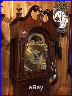 Sligh 862-1nz Mistletoe Natchez Collection Grandfather Clock Brand New #20 of 62