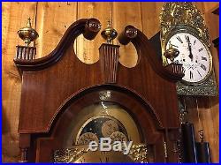 Sligh 862-1nz Mistletoe Natchez Collection Grandfather Clock Brand New #20 of 62