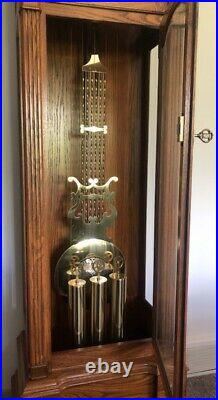 Sligh 907-1-AB Mechanical Grandfather Clock Excellent Condition 1995