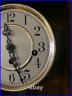 Sligh Chime Wall Clock Franz Hermle Movement made in W. Germany Keeps Exc. Time