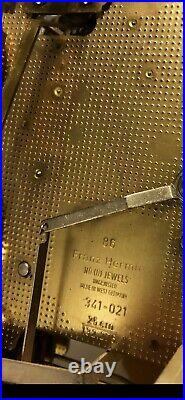 Sligh Chime Wall Clock Franz Hermle Movement made in W. Germany Keeps Exc. Time