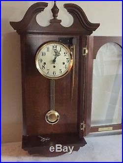 Sligh Eight Day Westminster Chime Wall Clock