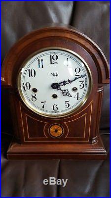 Sligh Franz Hermle 340-020 Westminster Chime Mantel Clock Model 0519-2-cm