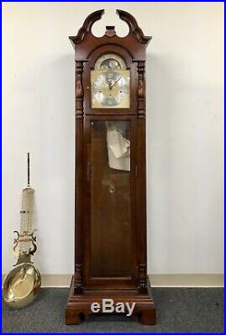 Sligh Grandfather Clock WithHermle Triple Chime Big Ben Westminster