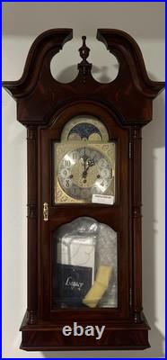 Sligh Grandfather Wall Clock Kieninger Mechanical Movement Triple Chime Silent