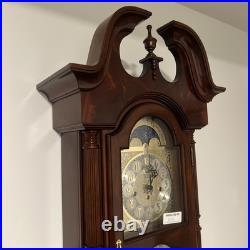 Sligh Grandfather Wall Clock Kieninger Mechanical Movement Triple Chime Silent