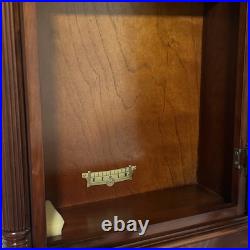 Sligh Grandfather Wall Clock Kieninger Mechanical Movement Triple Chime Silent