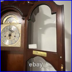 Sligh Grandfather Wall Clock Kieninger Mechanical Movement Triple Chime Silent