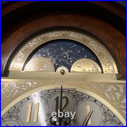 Sligh Grandfather Wall Clock Kieninger Mechanical Movement Triple Chime Silent
