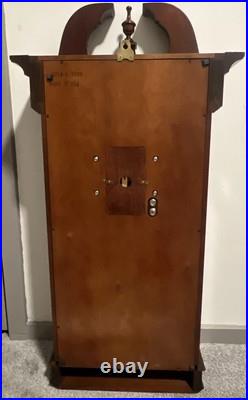 Sligh Grandfather Wall Clock Kieninger Mechanical Movement Triple Chime Silent