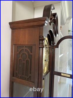 Sligh Longcase Grandfather Clock Westminster Chimes Mechanical Chain 0955-1-SH