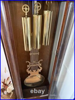 Sligh Longcase Grandfather Clock Westminster Chimes Mechanical Chain 0955-1-SH