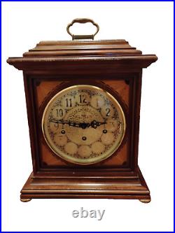 Sligh Mantel Clock Holland Michigan Two Jewel Franz Hermle Triple Chime Germany