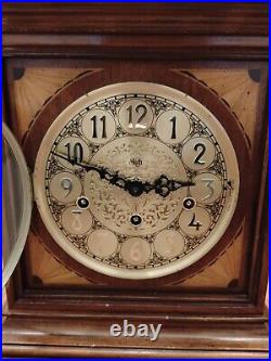 Sligh Mantel Clock Holland Michigan Two Jewel Franz Hermle Triple Chime Germany