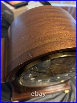 Sligh Mantle Clock w FRANZ HERMLE Two (2) Jewels 340-020 Germany With Key