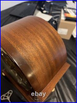 Sligh Mantle Clock w FRANZ HERMLE Two (2) Jewels 340-020 Germany With Key