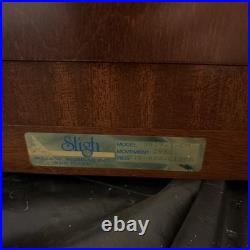 Sligh Mantle Clock w FRANZ HERMLE Two (2) Jewels 340-020 Germany With Key