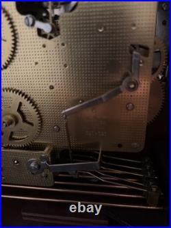 Sligh Mantle Clock w FRANZ HERMLE Two (2) Jewels 340-020 Germany With Key