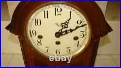 Sligh Mantle Clock w FRANZ HERMLE Two (2) Jewels 340-020 Manual, Germany EC