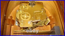 Sligh Mantle Clock w FRANZ HERMLE Two (2) Jewels 340-020 Manual, Germany EC