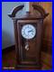 Sligh Mechanical Wall Clock Westminster Chime Wood Case Holland Michigan